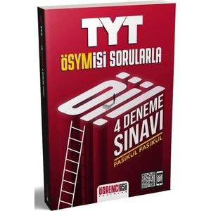Öğrenci İşi Yayınları TYT ÖSYM İşi Sorularla 4 Deneme