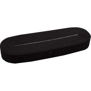 Yassı Lastik 2,5 cm 435 Siyah