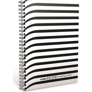 Hope Ince Kapak Spiralli Çizgili Defter 80 Yp 19 x 26 cm Çizgili