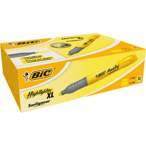 Briteliner XL Fosforlu Kalem Sarı, 10'lu Kutu