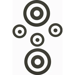 Readyroll Buzlu Cam Görünümlü Şeffaf Desenli Dekoratif Cam Süsü