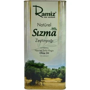 Akhisar Sızma Zeytinyağı - 5 lt. (Asit Oranı 0,7 ve Altı)