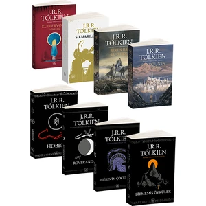 Beren ile Luthien - Hurin'in Çocukları - Gondolin’in Düşüşü - Bitmemiş Öyküler - J. R. R. Tolkien -8 Kitap