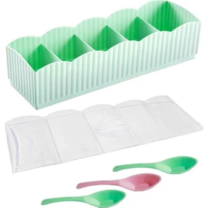 Sun Plastik 5 Bölmeli Kaşıklı Baharatlık MTF.03690.00