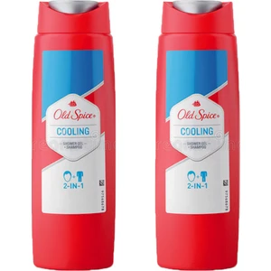 Old Spice Duş Jeli & Şampuan 400 ml Cooling 2 Adet