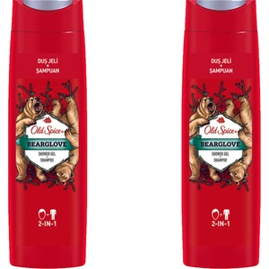 Old Spice Duş Jeli & Şampuan 400 ml Bearglove 2 Adet