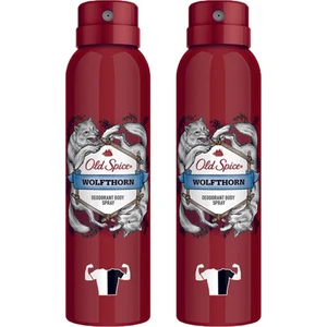 Old Spice Sprey Deodorant 150 ml Wolfthorn 2 Adet