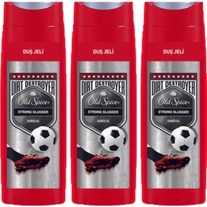 Old Spice Duş Jeli 400 ml Strong Slugger 3 Adet