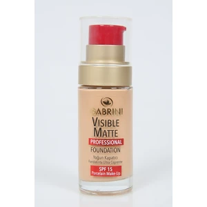 Visible Matte Yoğun Kapatıcı Fondöten SPF 15 – Doğal Porselen Ton, Cilt Tonunu Eşitleyen ve Mat Görünüm Sağlayan