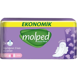Kalın Ped Klasik Uzun Ekonomik 16 Adet x 6