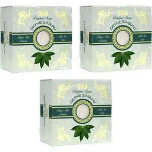 Doğal Defne Yağlı Sabun 150 gr 3 Adet