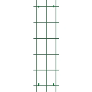 74045 Sarmaşık Bitkilere Özel Metal Tırmanma Kafesi Yeşil 150 x 45 cm