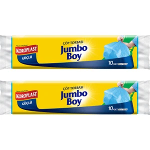 Jumbo Boy Çöp Torbası 10 Adet - 2'li