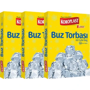 Buz Torbası 196 Küp - 3'lü