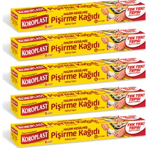 Pişirme Kağıdı Hazır Kesilmiş 16 Adet - 5'li