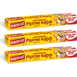 Pişirme Kağıdı Hazır Kesilmiş 16 Adet - 3'lü
