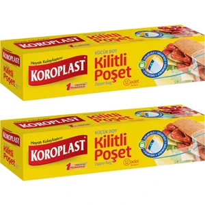 Kilitli Poşet Küçük Boy 19X25 cm 12 Adet - 2'li