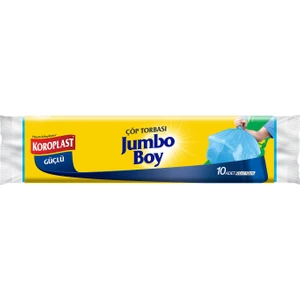 Jumbo Boy Çöp Torbası 10 Adet
