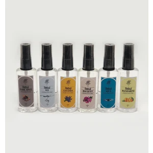 Kolonya Çeşitleri 50 ml x 6 Adet - Dark Spice-Buket-Aqua-Ice-Mandarine-Lavanta Karma6