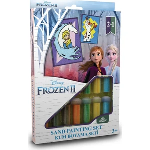 Red Castle Kum Boyama Aktivite Seti Karlar Ülkesi Frozen Elsa - Olaf