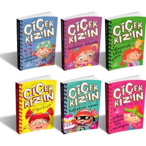 Çiçek Kız'ın Maceraları Seti - 6 Kitap
