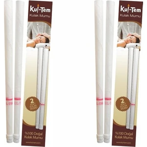 Doğal Kulak Temizleme Mumu 2'li 2 Adet