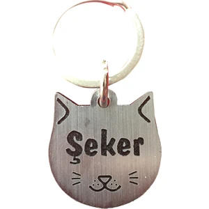 Hedef Hediyelik Çift Yönlü Kedi Isim Künyesi