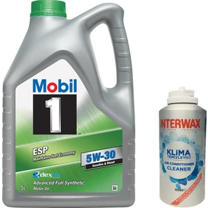 1 ESP 5W-30 Motor Yağı 5 Litre ( Üretim Yılı: 2023 ) + Interwax Klima Temizleyici