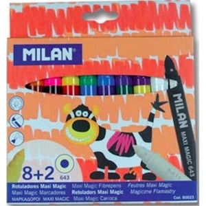 Maxi Magic 643 Renkli Sihirli Keçeli Kalem 10'lu