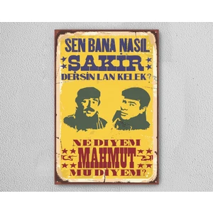Sen Bana Nasıl Şakir Dersin Tablo