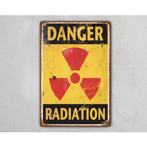 Danger Radiation Tablo