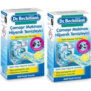 Dr. Beckmann Aktif Karbonlu Toz Çamaşır Makinesi Temizleyici 250 gr x 2'li