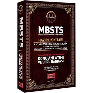 Yargı Yayınevi MBSTS Konu Anlatımı Ve Soru Bankası Hazırlık Kitabı