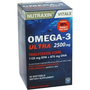 Omega-3 Ultra 2500MG 30 Softgel - 2 Adet