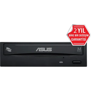 DRW-24D5MT/BLK/B/AS 24x Sata DVD-RW Siyah Optik Sürücü (Bulk)