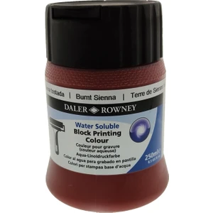 Daler Rowney Linol Baskı Boyası 250 ml - Burnt Sienna