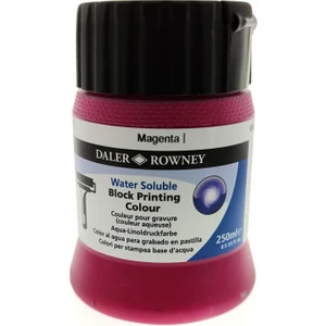 Daler Rowney Linol Baskı Boyası 250 ml - Magenta
