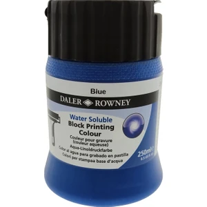 Daler Rowney Linol Baskı Boyası 250 ml - Blue