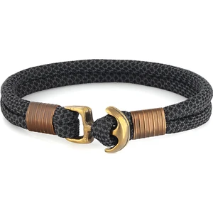 Siyah Erkek Çıpa Bileklik