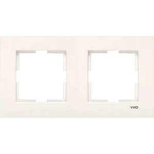 Viko Karre Krem İkili Çerçeve