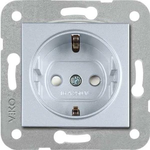 Viko Artline Artline Novella/Trenda Gümüş Topraklı Priz Ç.K. Kapak Mekanizma Hariç