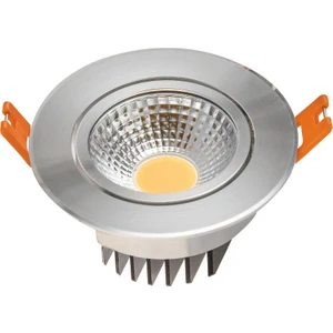 Noas 2Li 5W Cob Led Spot Saten Krom Kasa Gün Işığı