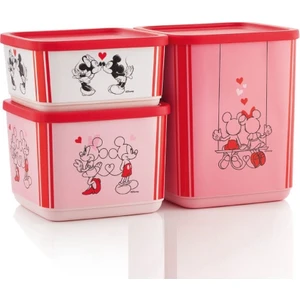 Minnie Mickey 3'lü Saklama Seti