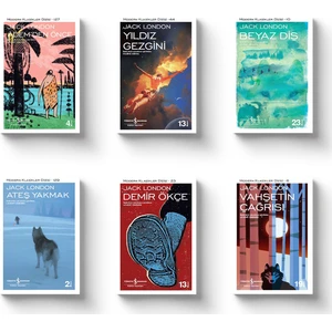 Ateş Yakmak - Yıldız Gezgini - Adem`den Önce - Beyaz Diş - Jack London Seti - 6 Kitap