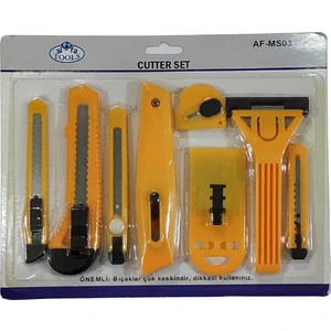 Al-Fa Tools Maket Bıçağı Seti Af-Ms03
