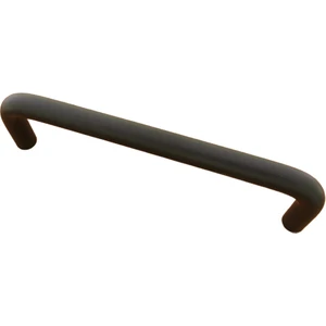 U Boy Kulp Mat Siyah 128 mm Dolap Vestiyer