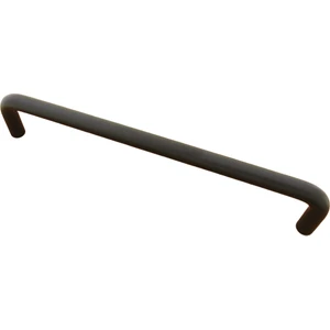 U Boy Kulp Mat Siyah 192 mm Dolap Vestiyer