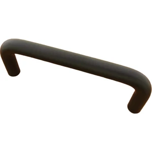 U Boy Kulp Mat Siyah 96 mm Dolap Vestiyer