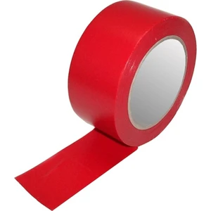 Kırmızı Pvc Yer İşaretleme Bandı 50 mm x 30M