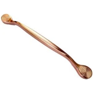 3 Lü 160 mm Metax Elips Altın Pembe Kulp Çekmece Dolap Mobilya Kulpu